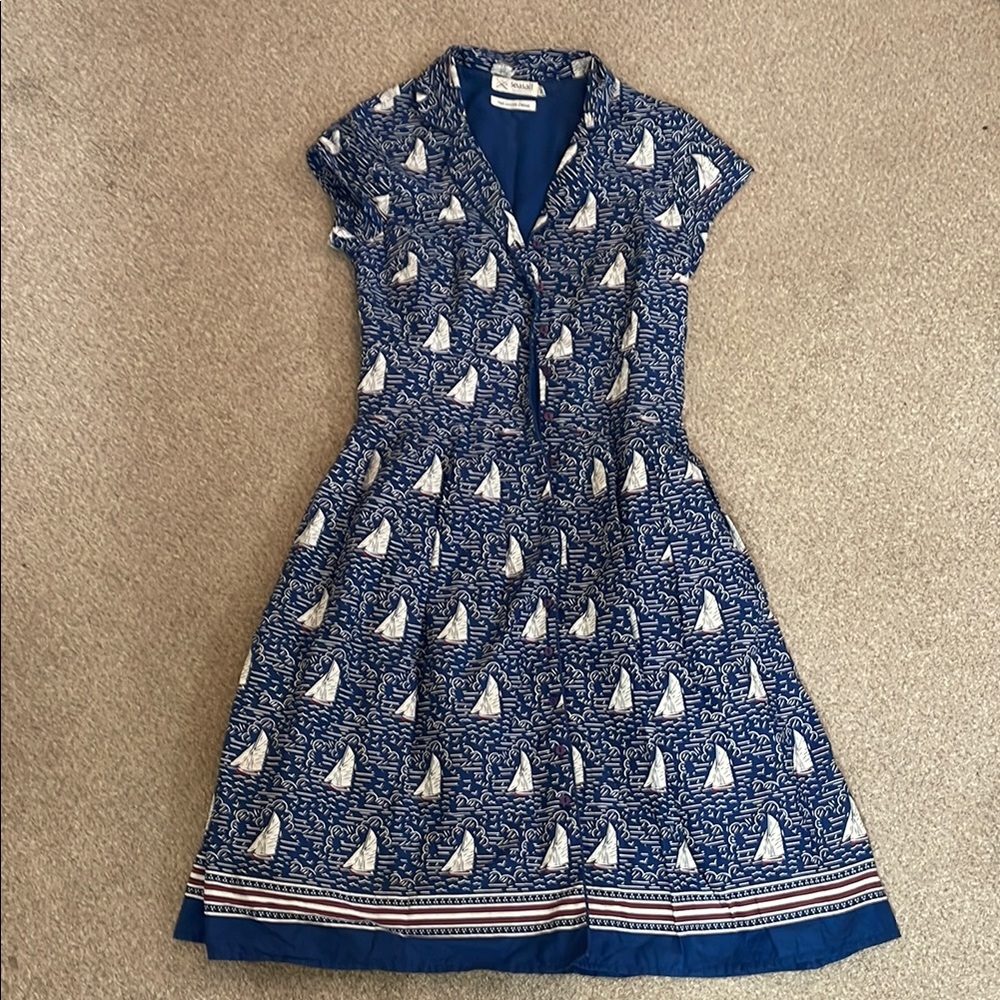 Nautical Blue Dress SeaSalt Cornwell
